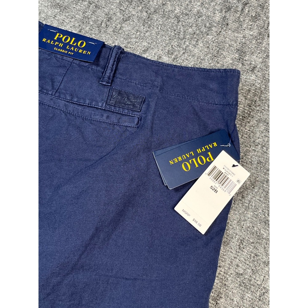 Polo Ralph Lauren Mens Classic Fit Shorts Blue Casual Size 52B